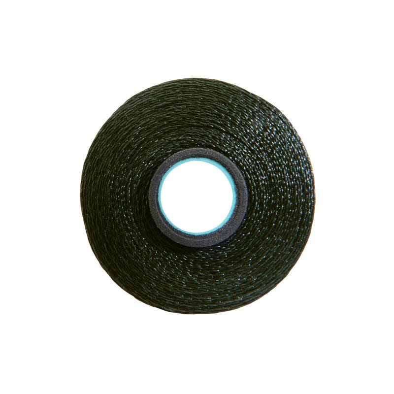 Magna-Glide Delight pre-wound bobbin, Size L, in Totem Green (#60350), Jar of 20 by Fil-Tec