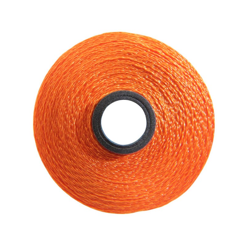 Magna-Glide Delight pre-wound bobbin, Size M, in Lava (#51585), Jar of 10 by Fil-Tec