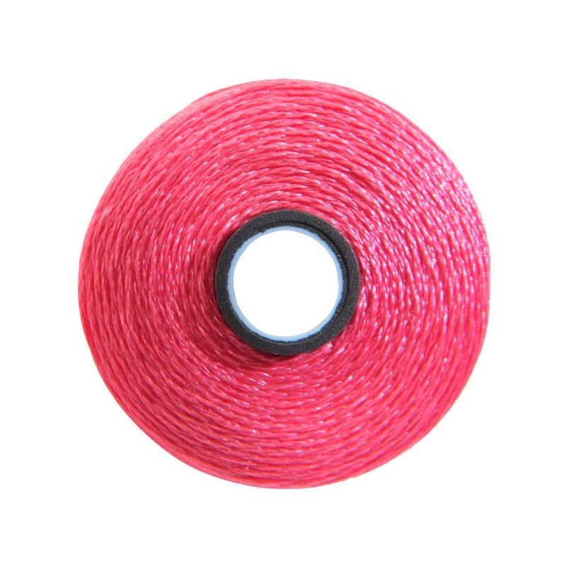 Magna-Glide Delight pre-wound bobbin, Size M, in Rhododendron (#70205), Jar of 10 by Fil-Tec
