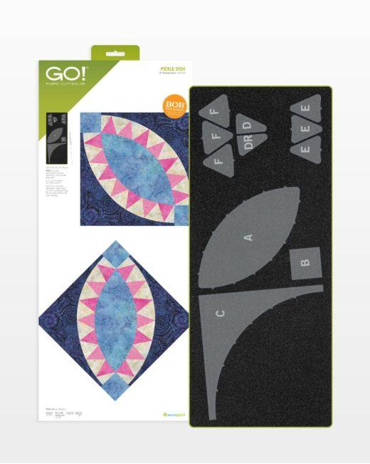 GO! Pickle Dish - 10" Finished Die - Kawartha Quilting and Sewing LTD.