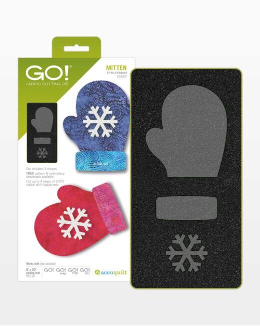 GO! Mitten Die - Kawartha Quilting and Sewing LTD.