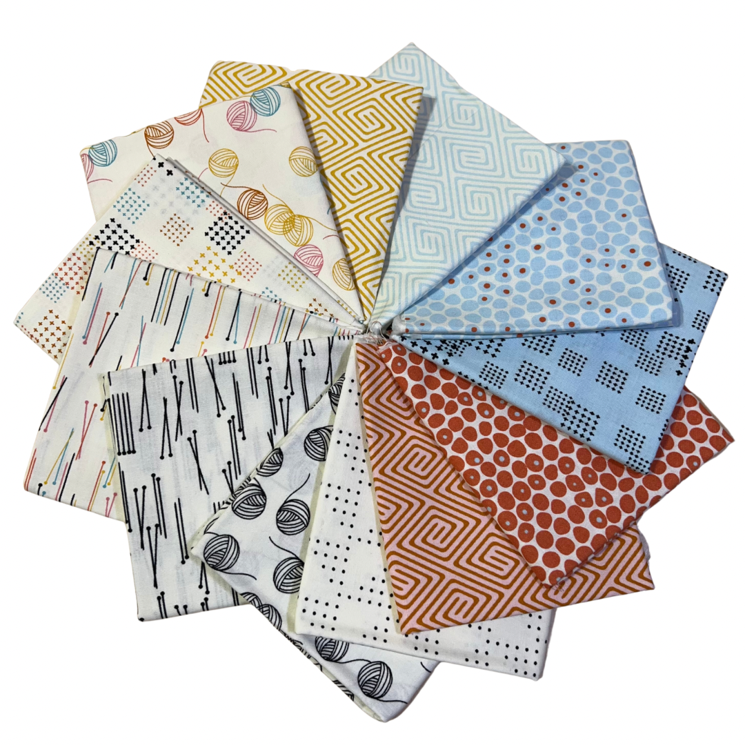 Lazy Afternoon - Fat Quarter Bundle - 12 Pieces - Moda