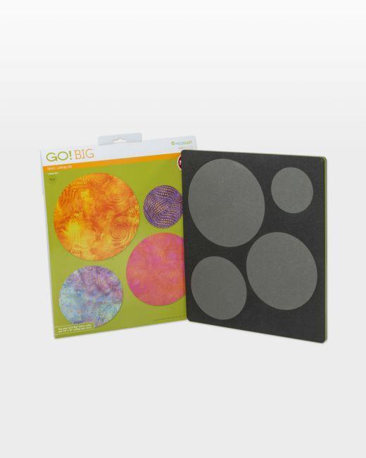 GO! Big Circle - 4", 6", 7", 8" Die - Kawartha Quilting and Sewing LTD.