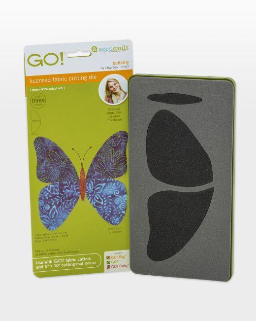 GO! Butterfly by Edyta Sitar Die - Kawartha Quilting and Sewing LTD.