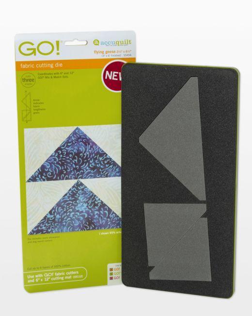 AccuQuilt GO! Fabric Cutting Dies; Rectangle 3-1/2-inch-by-6-1/2-inch;  Quilt Block for sale online