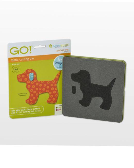 GO! Gingham Dog - Kawartha Quilting and Sewing LTD.