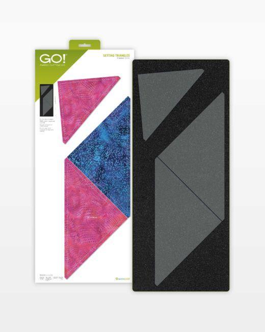 GO! Setting Triangles - 9" Finished Die - Kawartha Quilting and Sewing LTD.