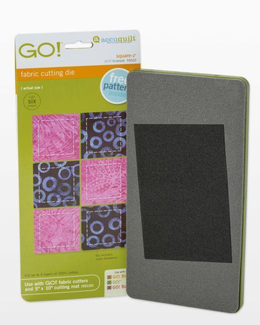 GO! Square - 2" (1 1/2" Finished) Die - Kawartha Quilting and Sewing LTD.