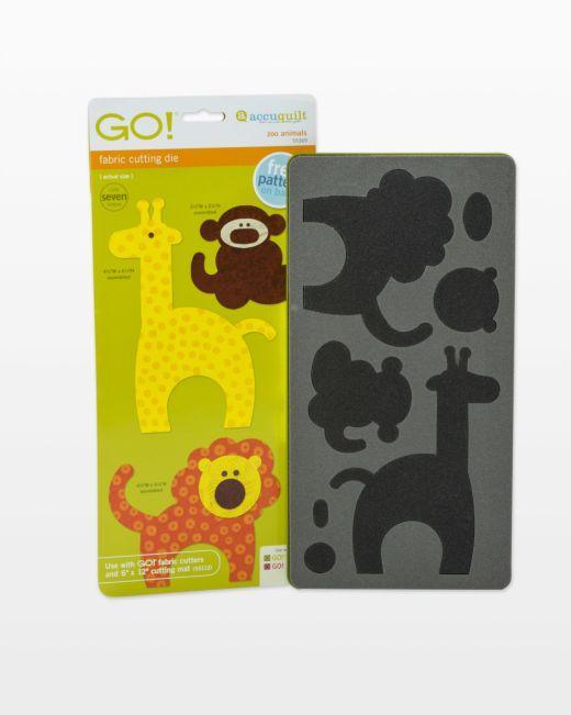 GO! Zoo Animals Die - Kawartha Quilting and Sewing LTD.