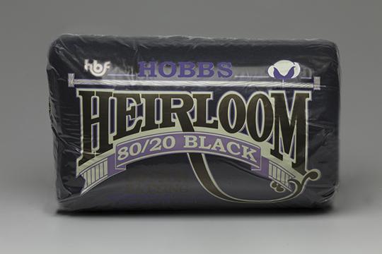 Preorder - Hobbs Heirloom® Premium 80/20 Cotton/Poly Blend - Black - 108" x 30yds. Roll - (February Availability) - Kawartha Quilting and Sewing LTD.