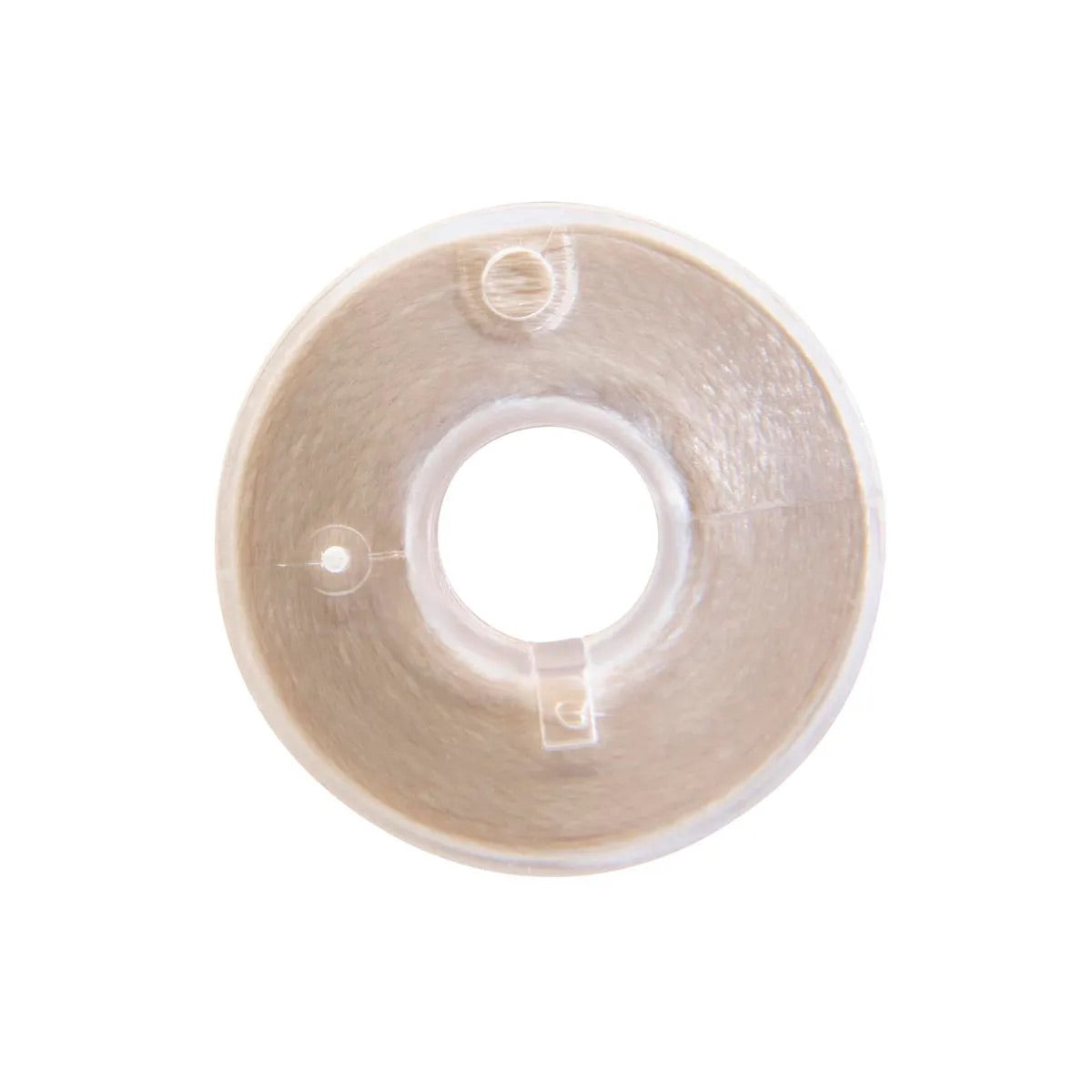 Cream (#13321) - Clear-Glide Bobbins - Class 15/A - Tube of 8