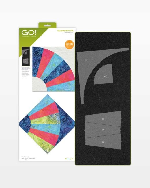 GO! Grandmother's Fan - 9" Finished (#55537)