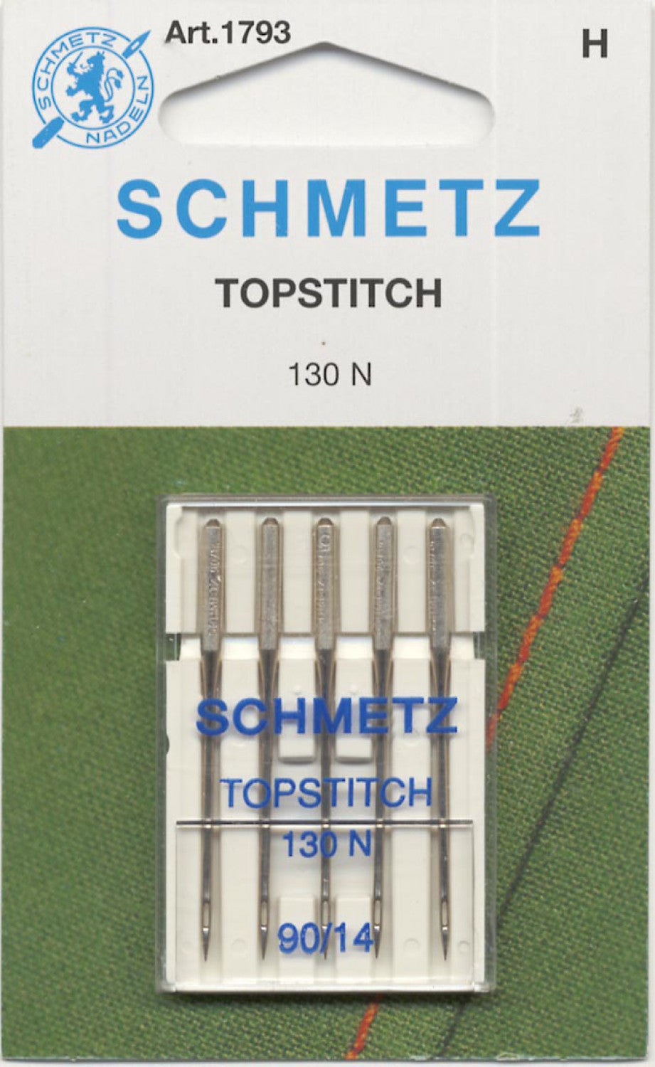 Schmetz Topstitch Needle - Size 90/14 - 1 Package of 5 Needles