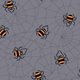 Hocus Pocus - Spider Web Cauldron - 44" Wide - Andover Fabrics