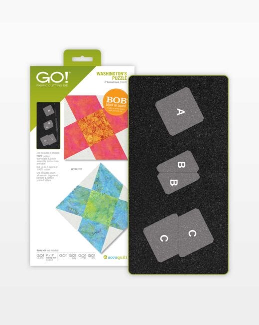 GO! Washington's Puzzle - 4" Finished (#55602)