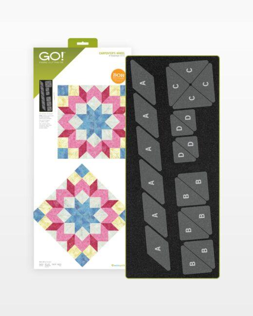 GO! Carpenter's Wheel - 18" Finished Die - Kawartha Quilting and Sewing LTD.