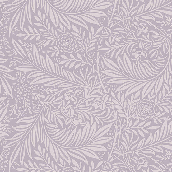 Fleur Nouveau - Foliage Purple - 44" Wide - Andover Fabrics