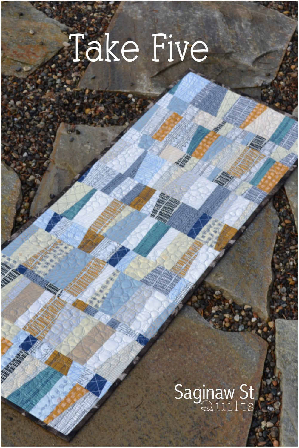 Take 5 - Runner Pattern - Saginaw St Quilt Co
