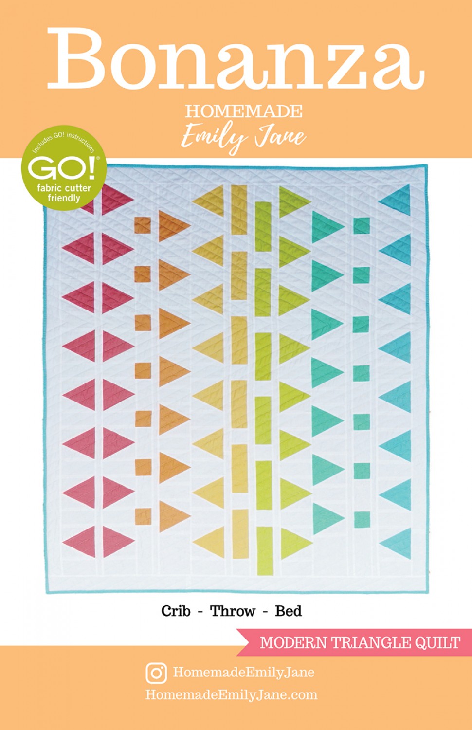 Bonanza from - Quilt Pattern - Homemade Emily Jane