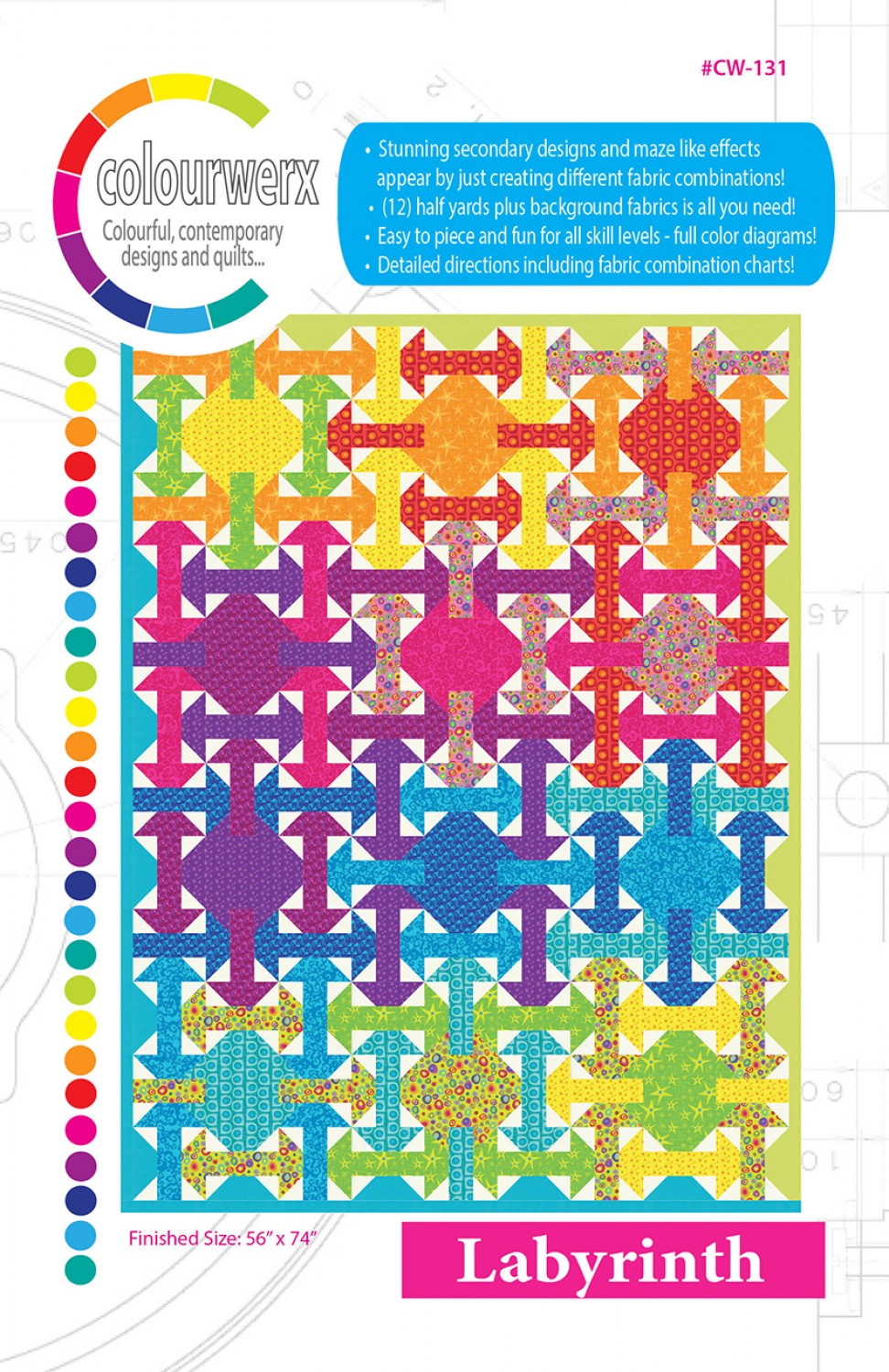 Labyrinth - Quilt Pattern - Colourworx
