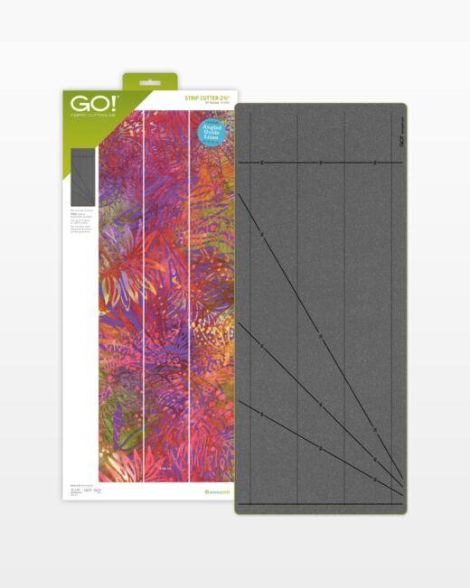 GO! Strip Cutter - 2 3/4" (2 1/4" Finished) 3 Strips Die - Kawartha Quilting and Sewing LTD.
