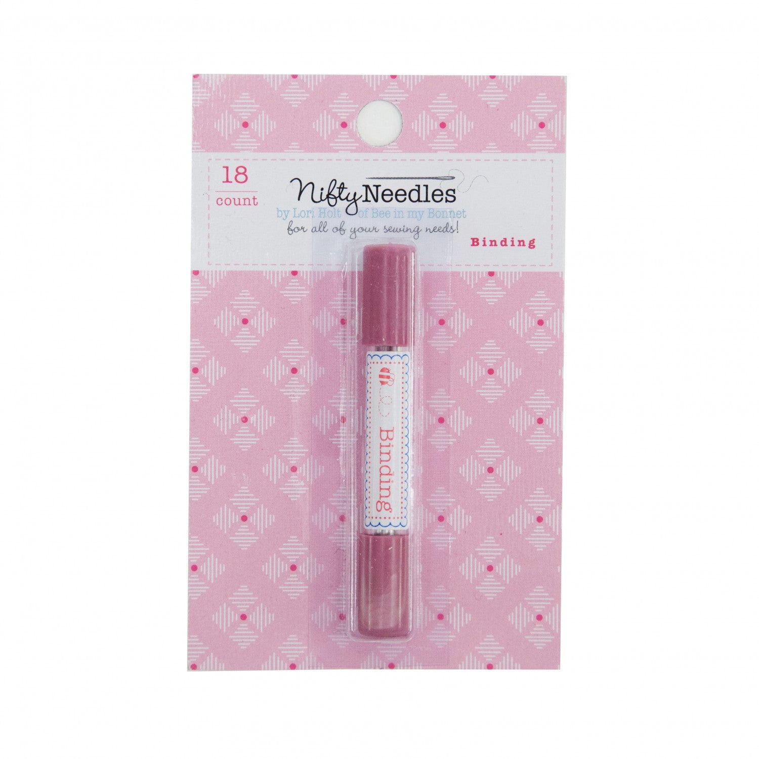 Nifty Needles for Binding - Tub of 18 Needles - Lori Holt