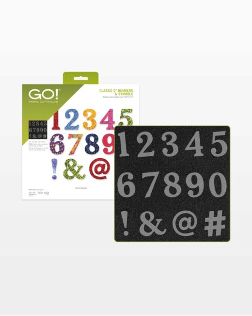GO! Classic 2" Numbers & Symbols (#55219)