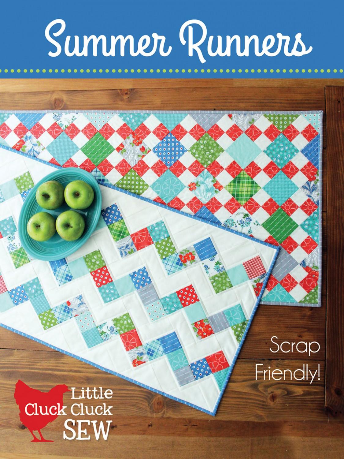 Summer Runners - Runner Pattern - Cluck Cluck Sew - Kawartha Quilting and Sewing LTD.