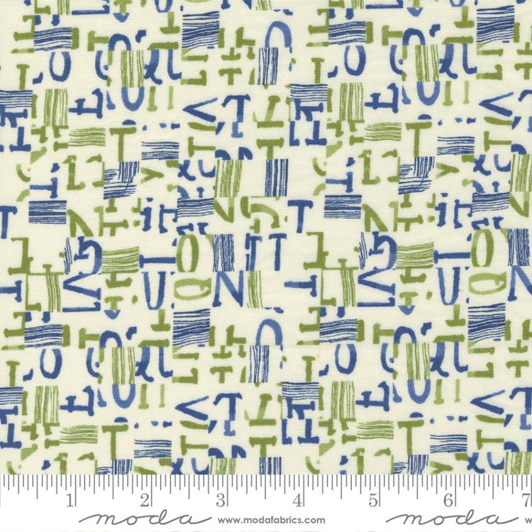 Collage - Parchment 516952-12 - 44" Wide - Moda