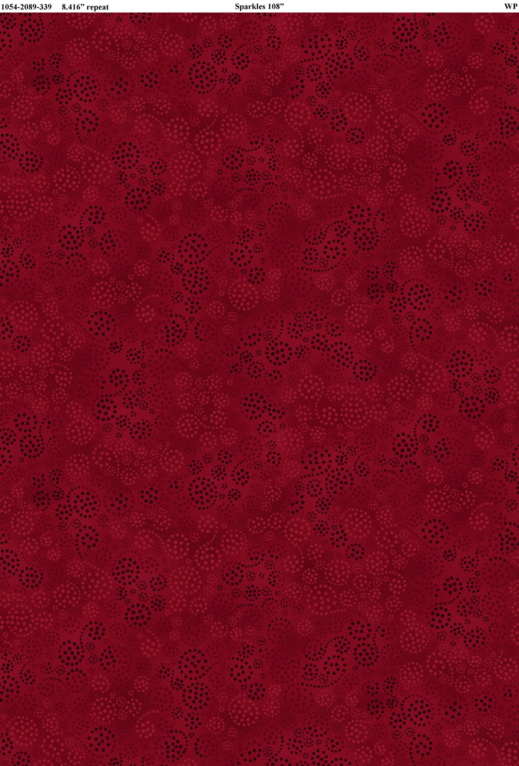 Sparkle - Burgundy - 108" Wide - Wilmington