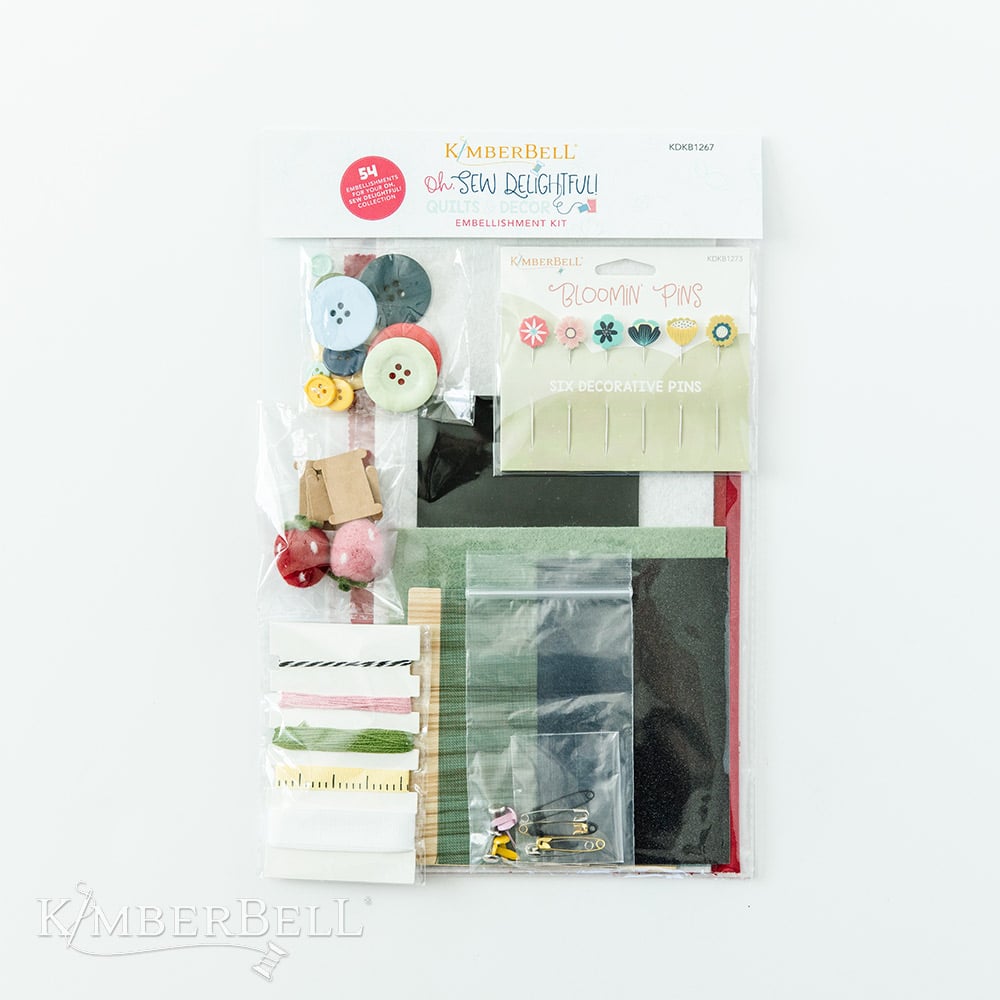Oh Sew Delightful! Quilts & Decor - Embellishment Kit - Kimberbell