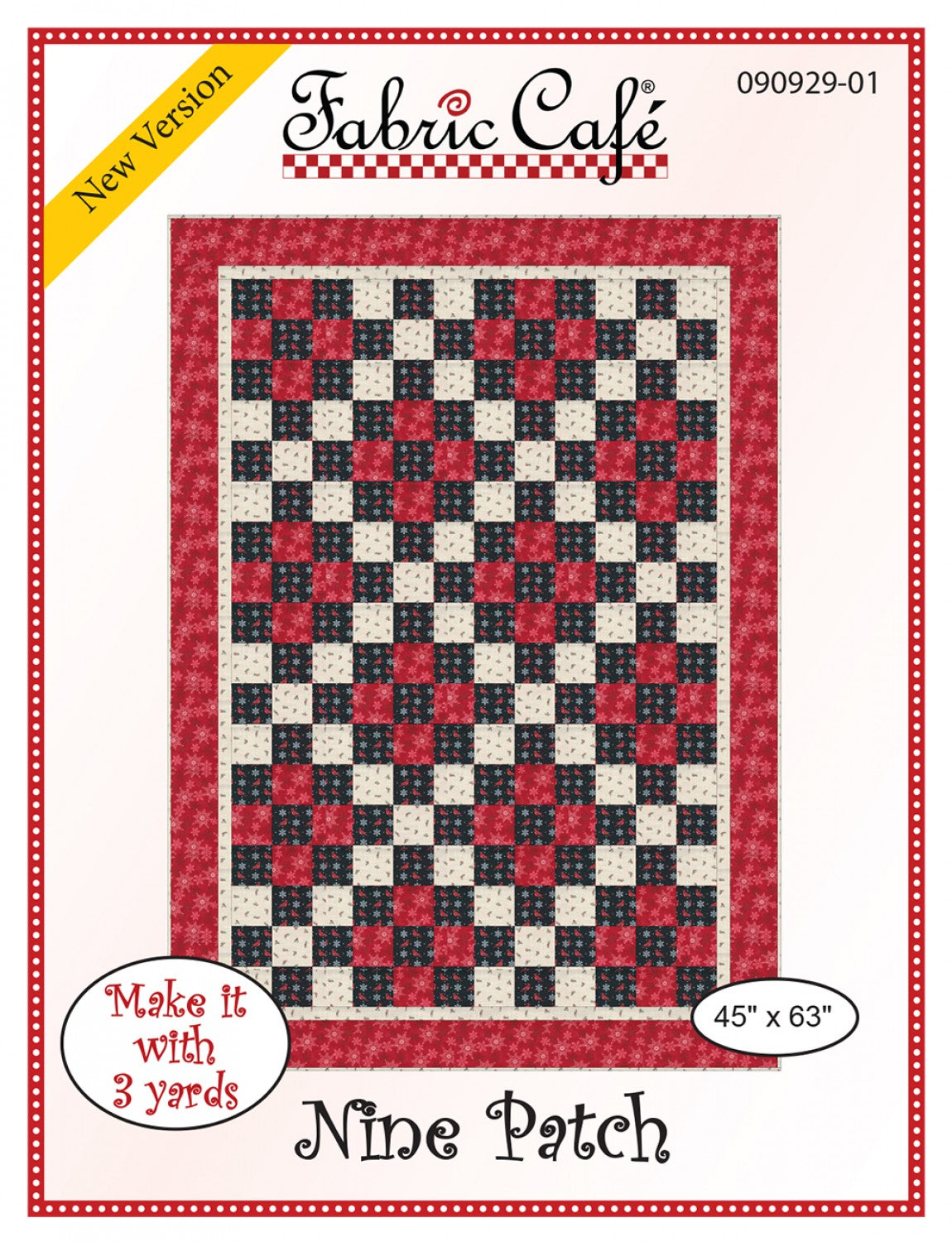 Nine Patch - Quilt Pattern - Fabric Cafe