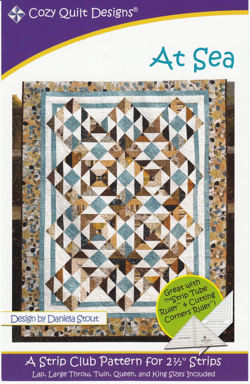Strip Club At Sea - Quilt Pattern - Cozy Quilt Designs