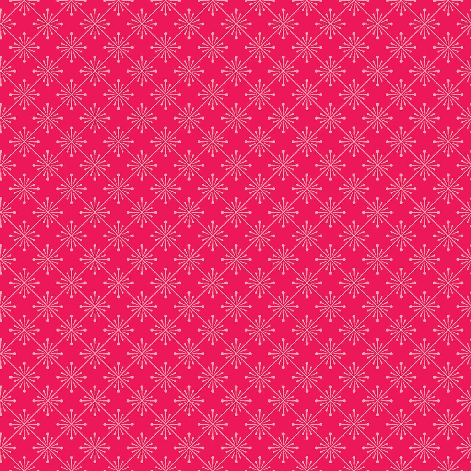 Vintage Flora - Red Sparkle - 44" Wide - Maywood Studio