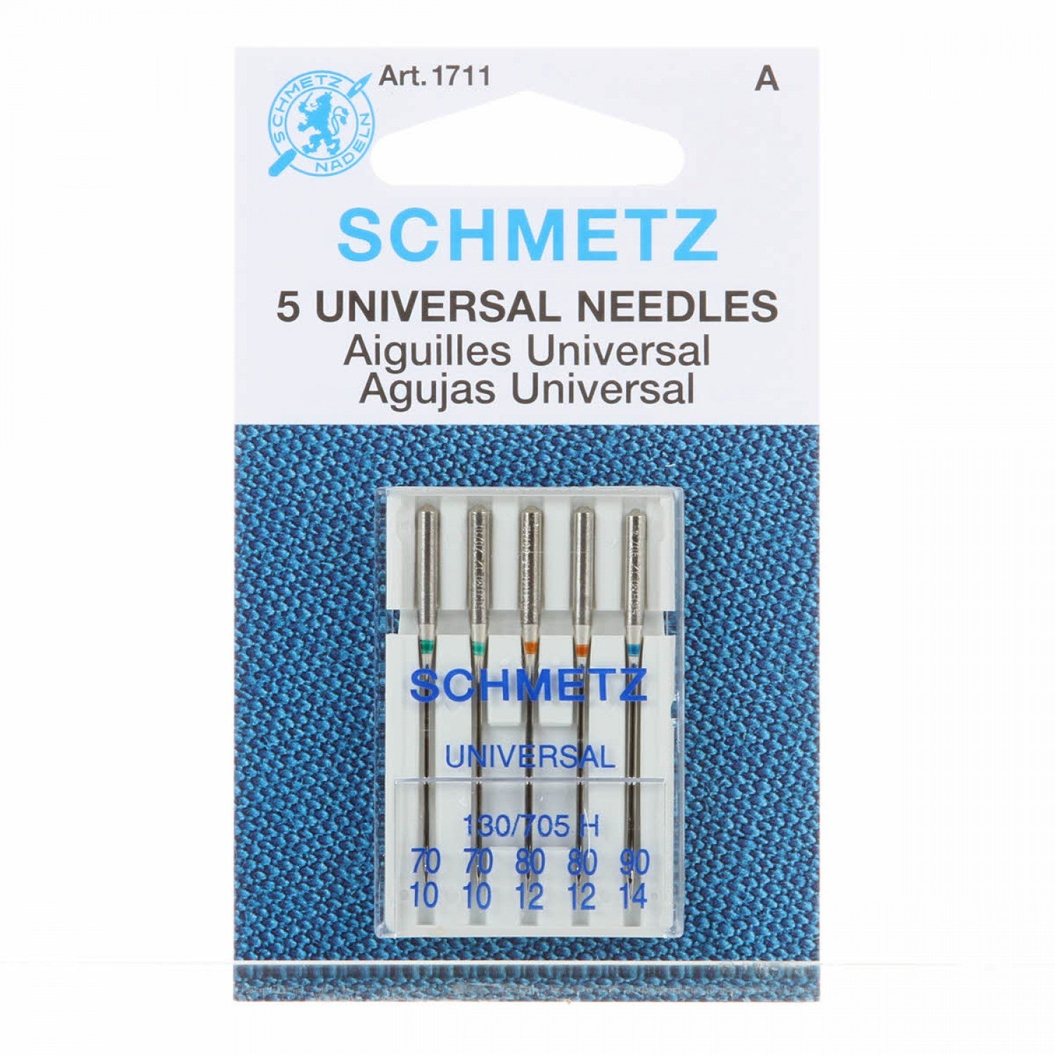 Schmetz Universal Needle - Assorted - 1 Package of 5 Needles