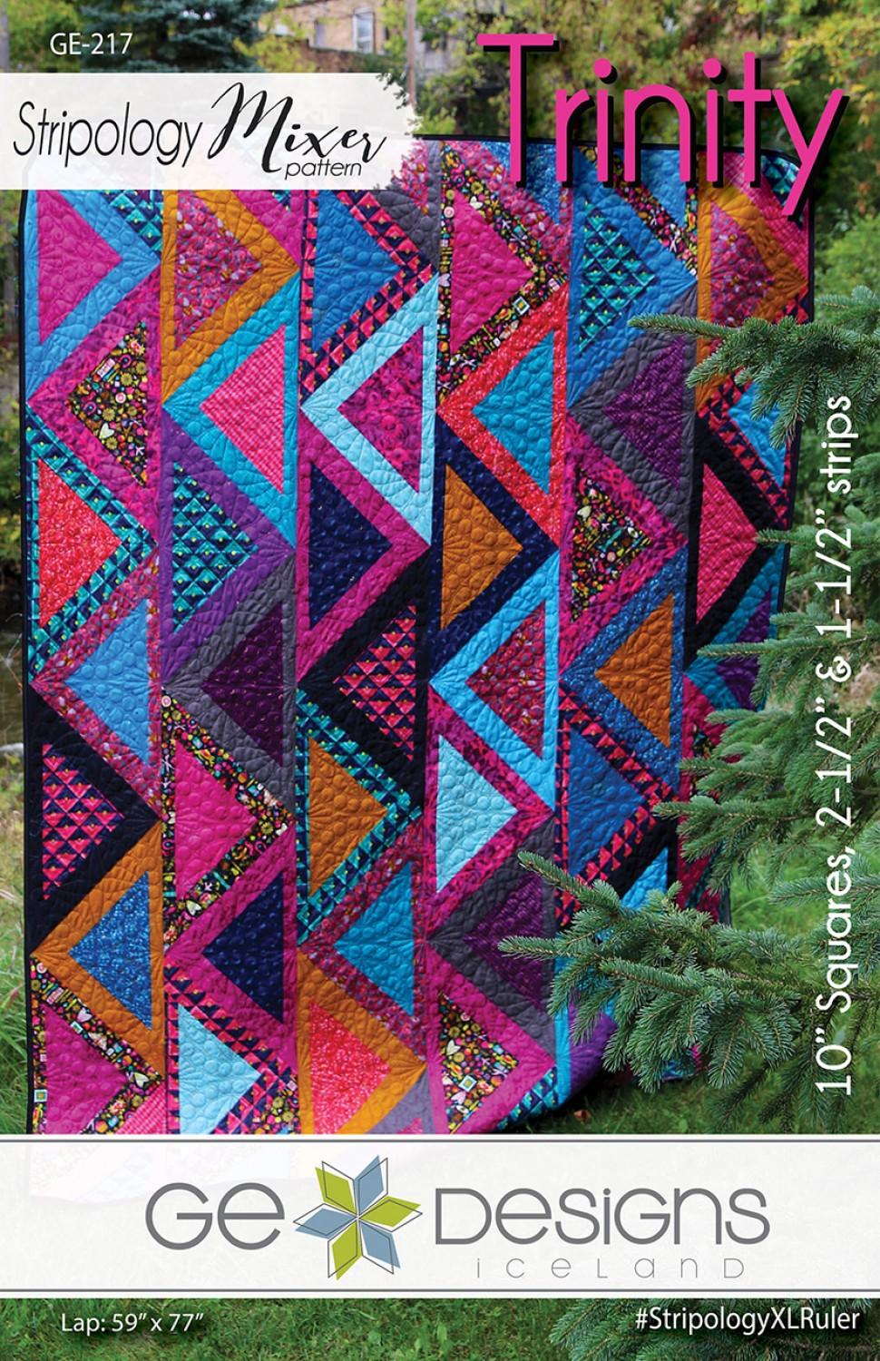 Trinity - Quilt Pattern - G. E. Designs - Kawartha Quilting and Sewing LTD.