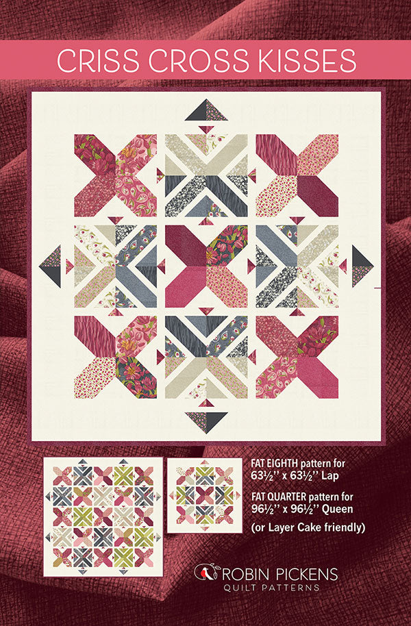 Criss Cross Kisses - Quilt Pattern - Moda