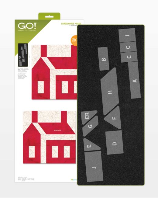 GO! Schoolhouse Pieced - 9" Finished (#55542)