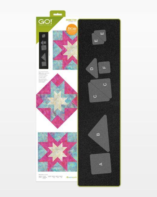 GO! Rising Star - 10" Finished Die - Kawartha Quilting and Sewing LTD.