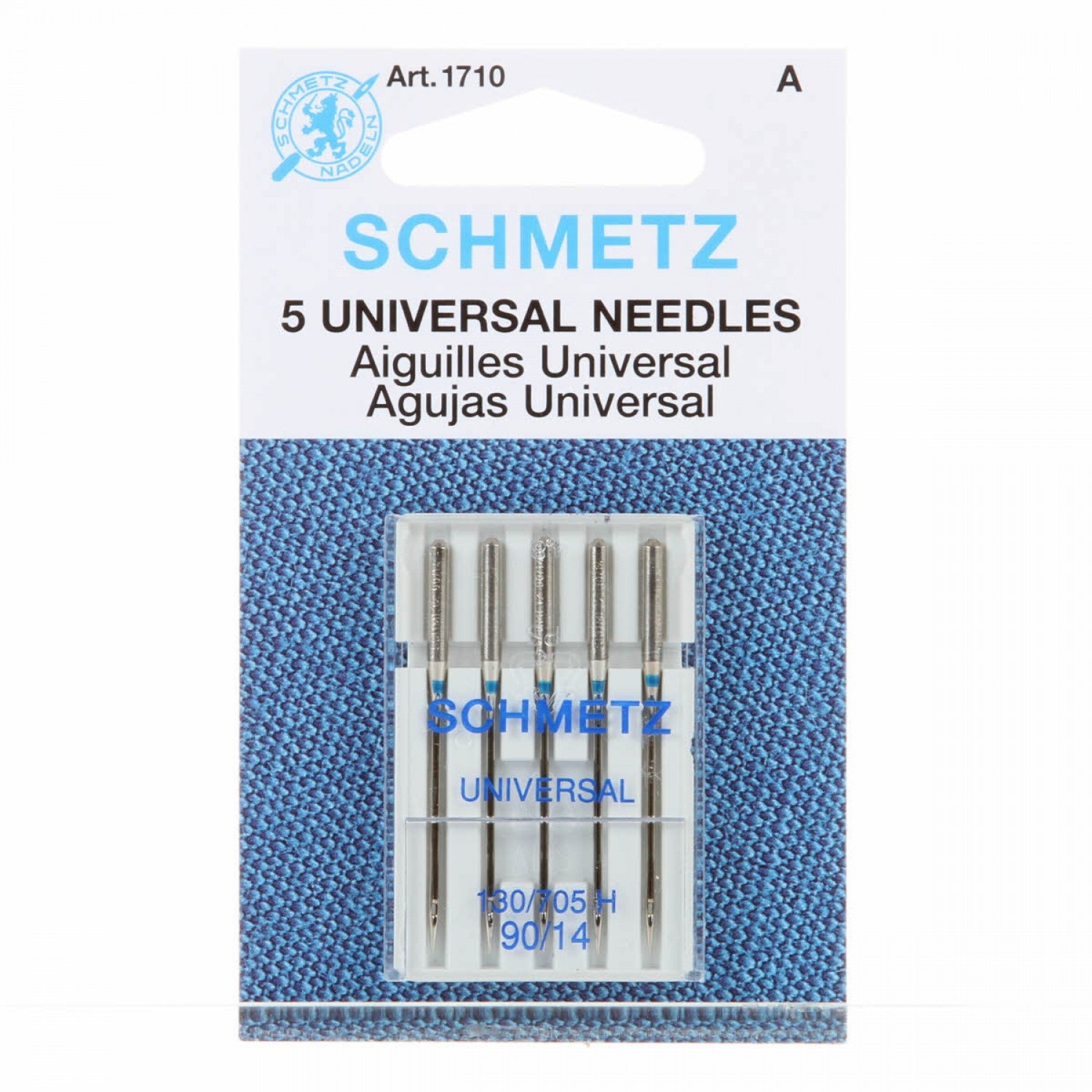 Schmetz Universal Needle - Size 90/14 - 1 Package of 5 Needles