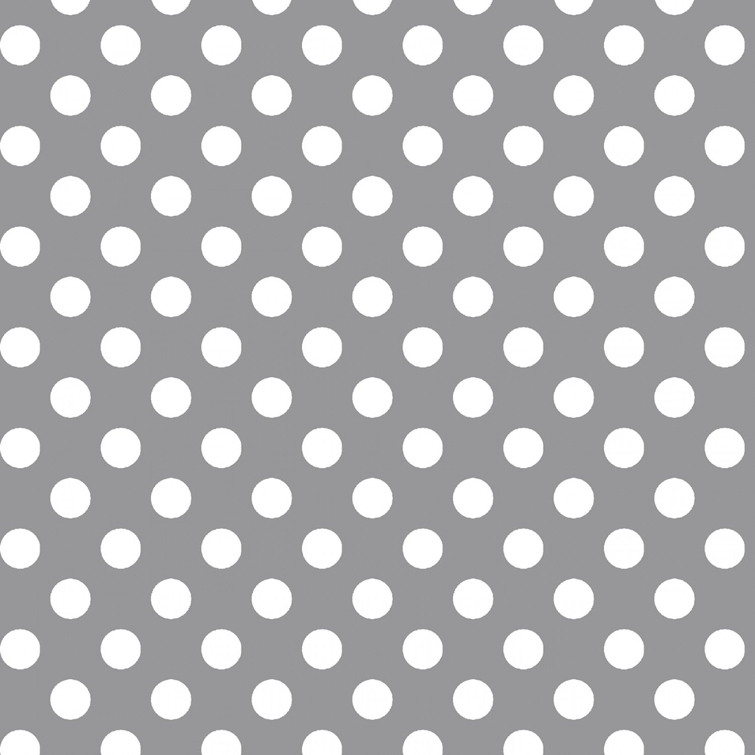 Dots - Grey - 44" Wide - Kimberbell Basics - Kawartha Quilting and Sewing LTD.