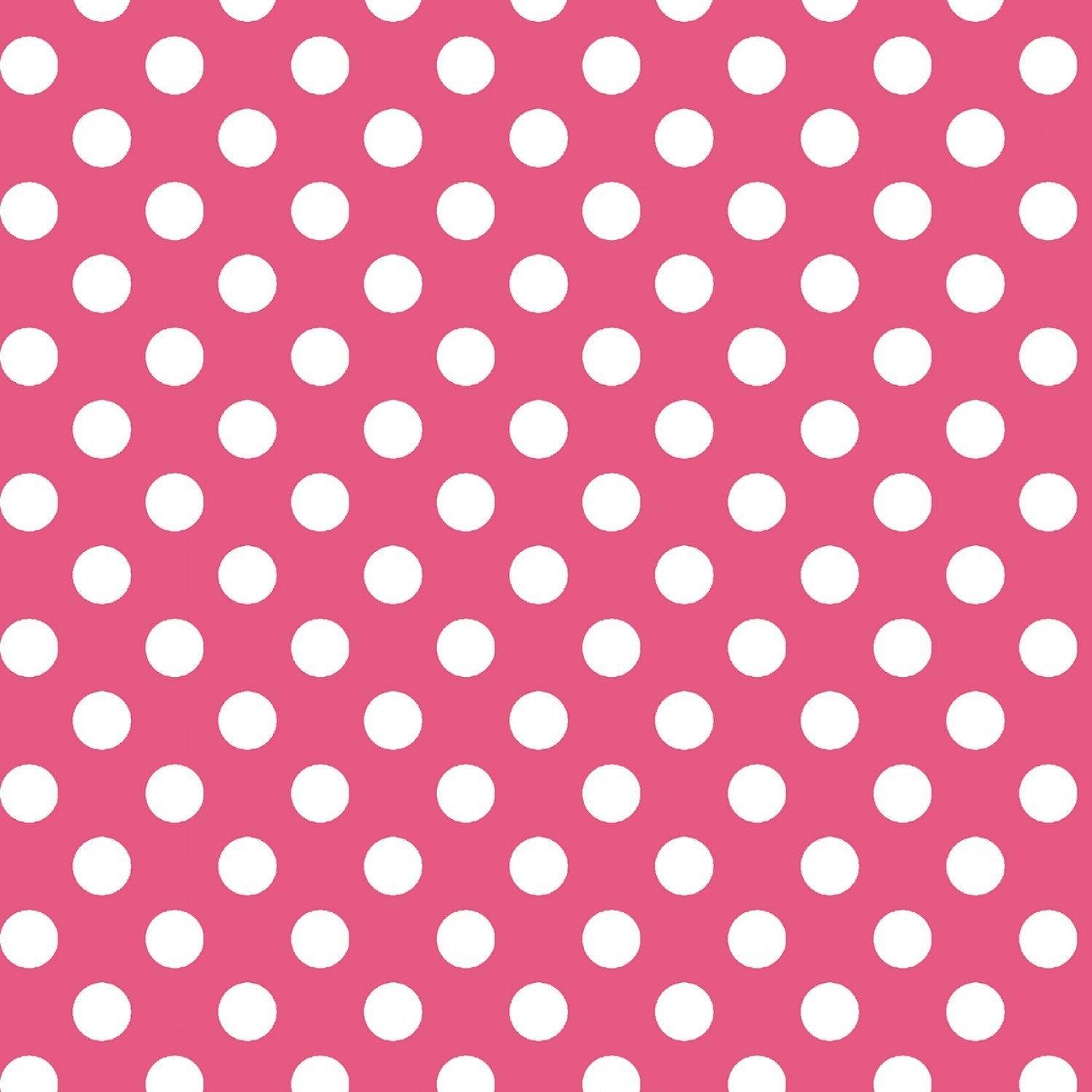 Dots - Pink - 44" Wide - Kimberbell Basics - Kawartha Quilting and Sewing LTD.