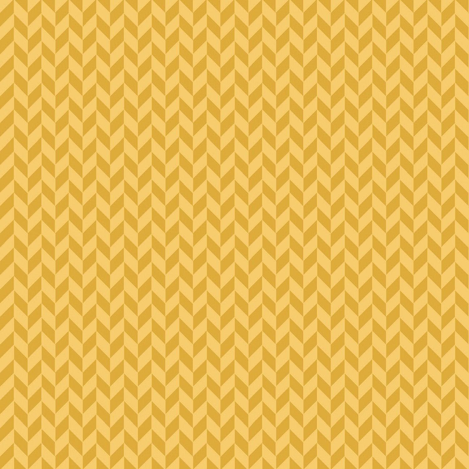 Herringbone Texture - Sunshine - 44" Wide - Kimberbell Basics - Kawartha Quilting and Sewing LTD.