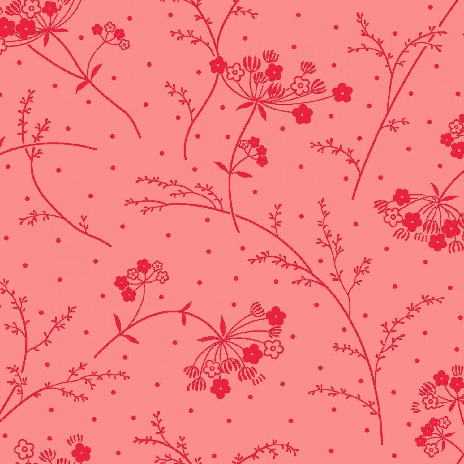 Queen Anne's Lace - Pink - 44" Wide - Kimberbell Basics - Kawartha Quilting and Sewing LTD.