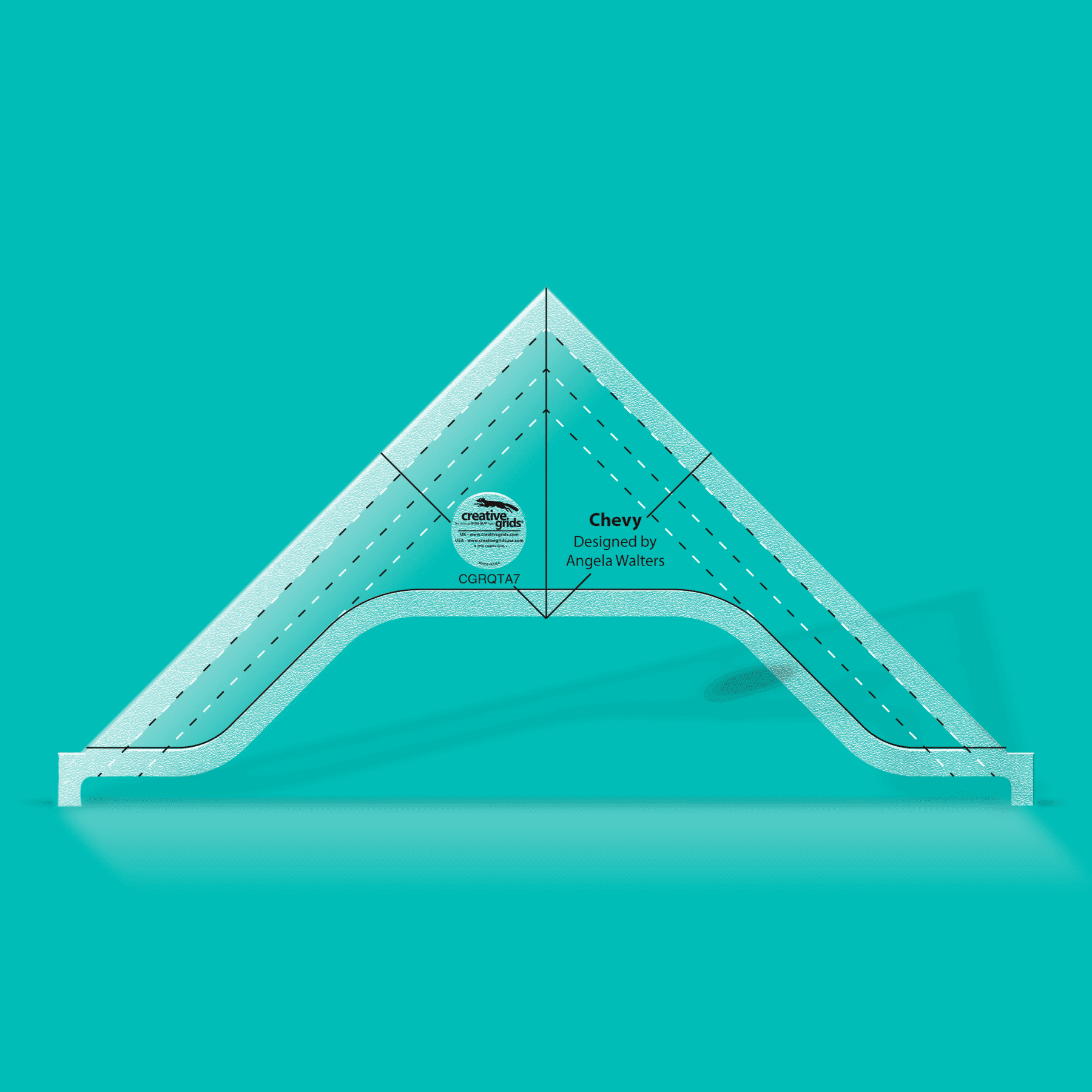 Chevy by Creative Grids and Angela Walters - Kawartha Quilting and Sewing LTD.