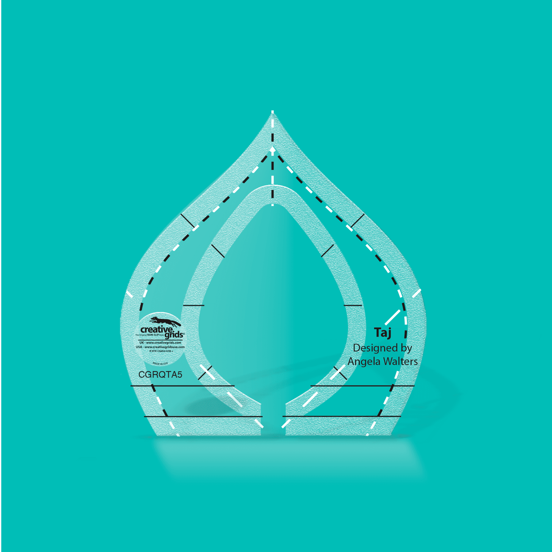 Taj by Creative Grids and Angela Walters - Kawartha Quilting and Sewing LTD.