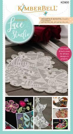 Holidays And Seasons - Lace Studio - Volume 1 - Machine Embroidery CD - Kimberbell - Kawartha Quilting and Sewing LTD.