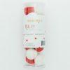 Wool Felt Balls - Red and White - Kimberbell - Kawartha Quilting and Sewing LTD.