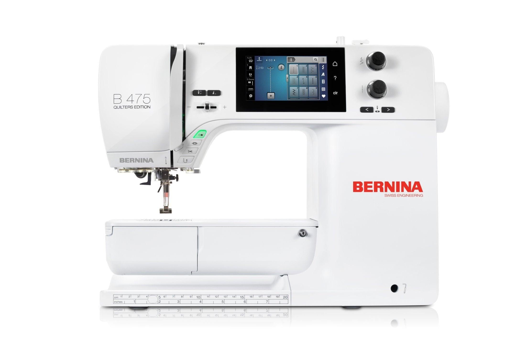 BERNINA 475 QE - Kawartha Quilting and Sewing LTD.