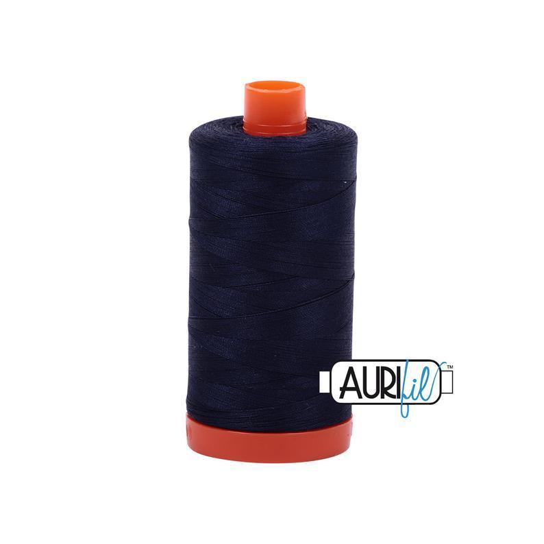 Dark Navy, Aurifil, 1300m - Kawartha Quilting and Sewing LTD.